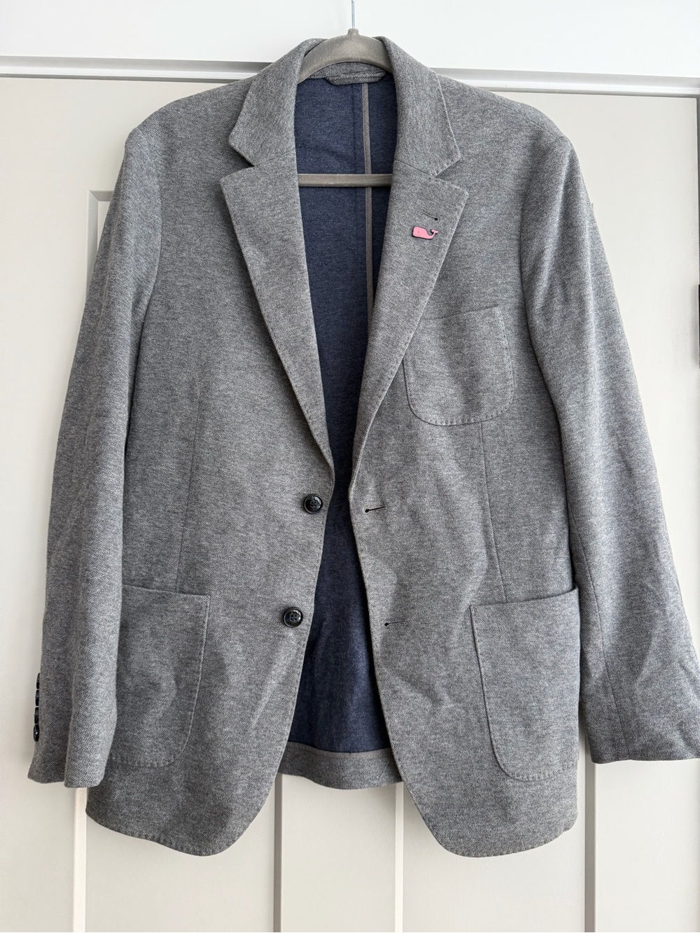 Vineyard Vines Gray Knit Sport Coat Blazer 38R